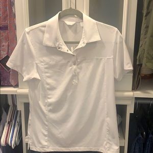 Callaway white golf top